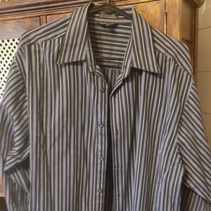 Mens long sleeve button up